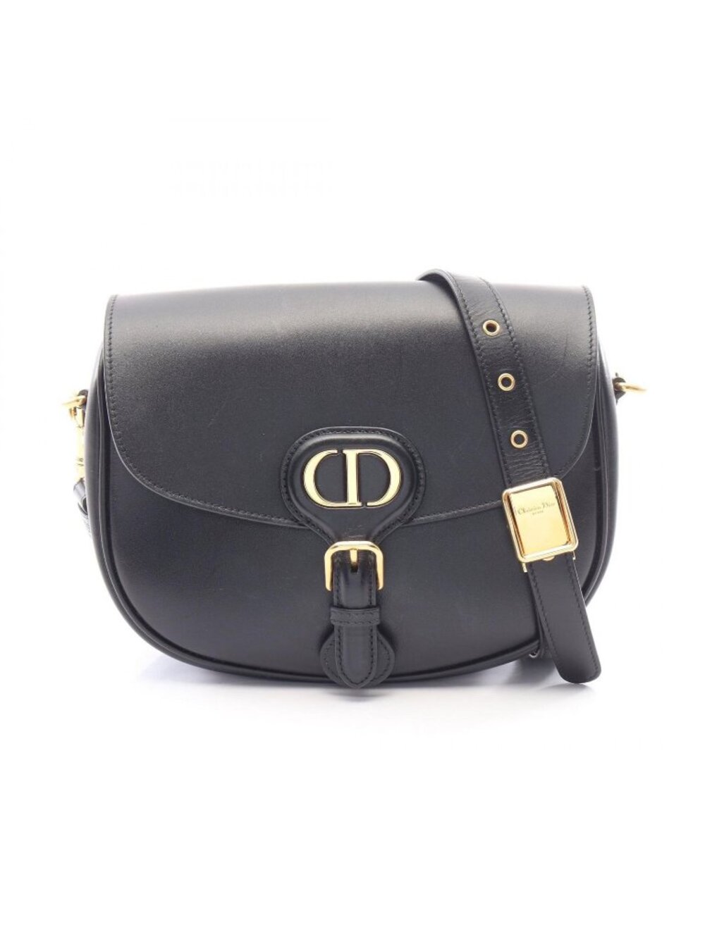 Dior Shoulder Bag Bobby Medium Black Leather